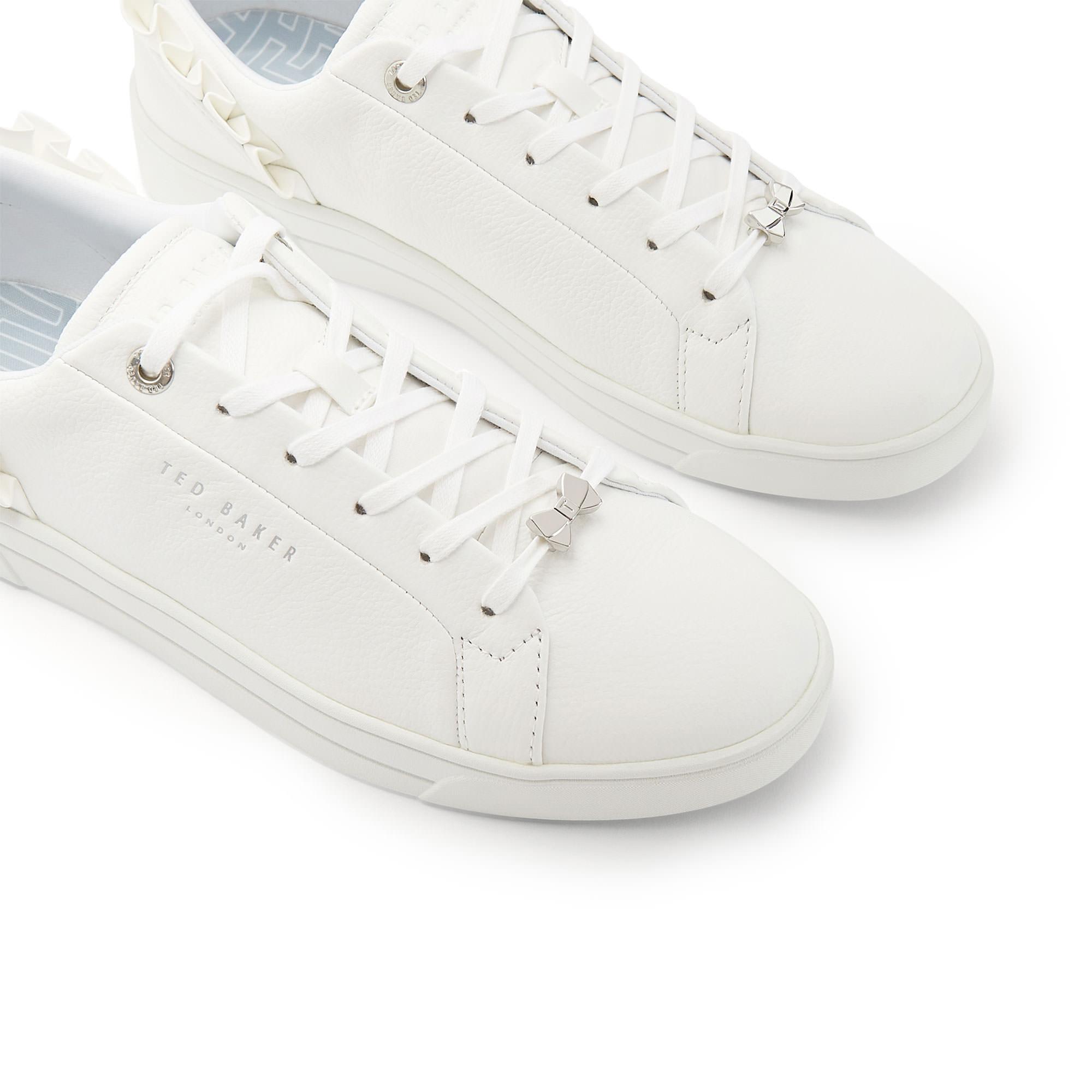 ted baker astrina ruffle trainers