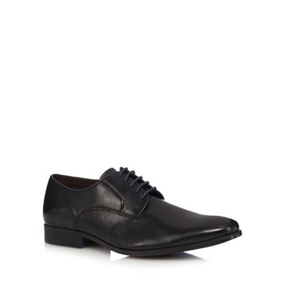 Clarks Black Banfield Walk leather Derby shoes