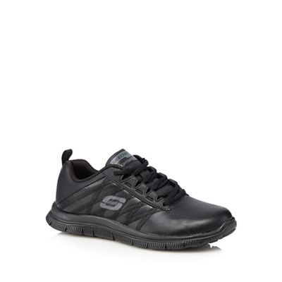 Skechers flex hotsell appeal leather