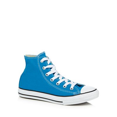 Converse Boys blue Chuck Taylor High trainers