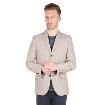 racing green linen jacket