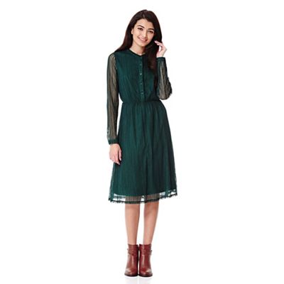 yumi green dress