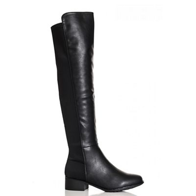 quiz knee high boots