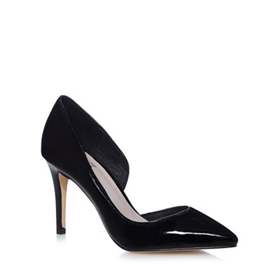 Faith black court shoes best sale