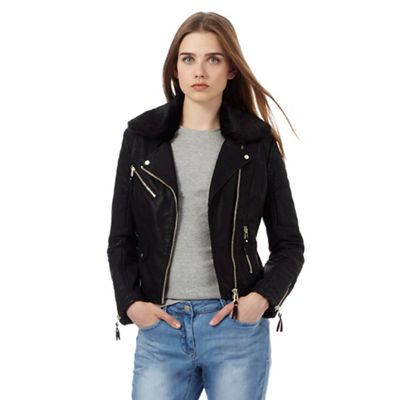 Red herring sale biker jacket