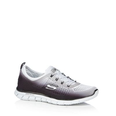 Skechers Black Glider Fearless trainers