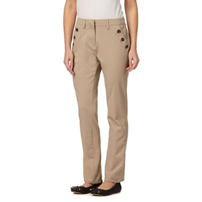 BRAX - Maine S - Linen trousers with leaves – LE CAPITAINE D'A BORD