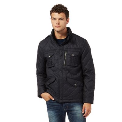 red herring black padded jacket