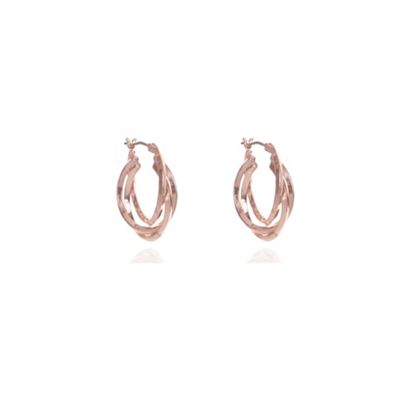 Jewellery | Leaf Ear Climbers Rosegold | Latelita