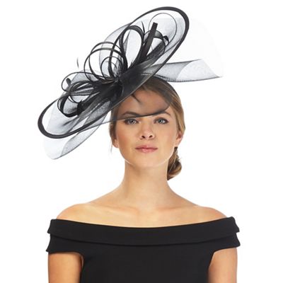 black and white fascinator debenhams