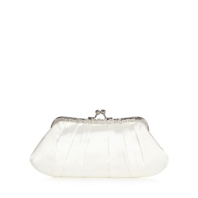 Jenny packham sale ivory clutch bag