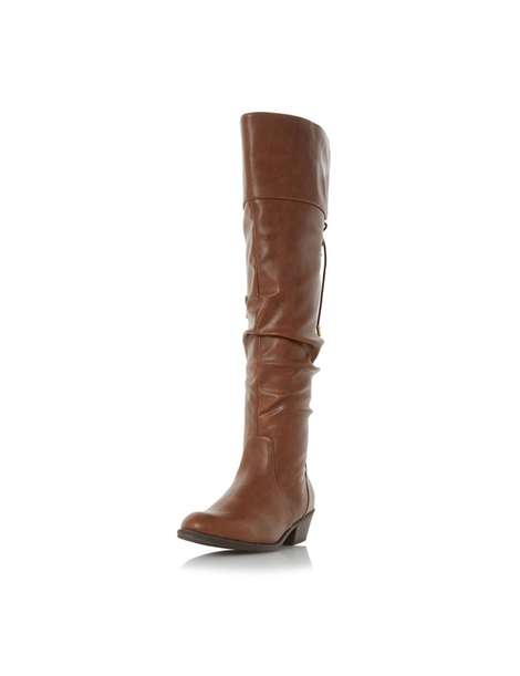 head over heels tan boots