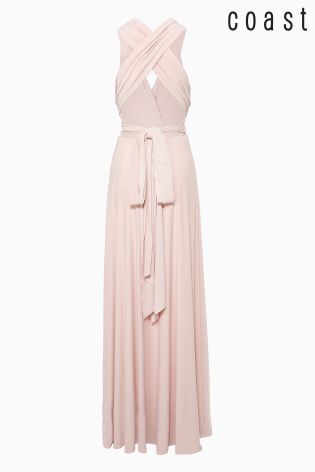 Coast exclusive corwin multi tie maxi dress best sale