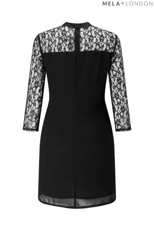 Mela london 2024 lace shift dress