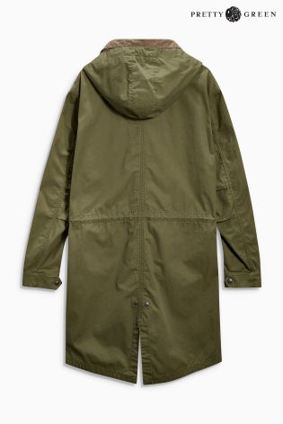 Khaki Pretty Green Winchester Parka