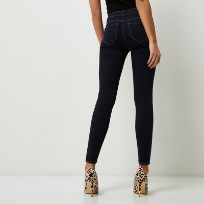 Dark blue wash Molly jeggings